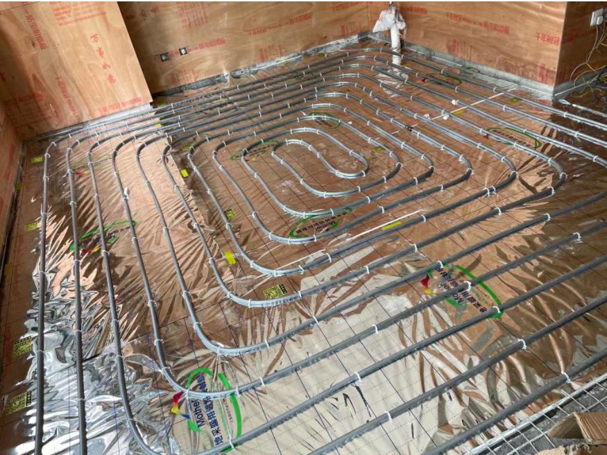 深圳市福田区侨香路锦庐花园曼瑞德水地暖安装